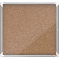 Nobo Premium Plus 6xa4 Blatt Kork-innenausstellungsvitrine