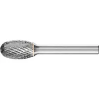 PFERD 21000126 Fræsestift Dråber Længde 60 mm Mål, Ø 12 mm Arbejdslængde 20 mm Skaftdiameter 6 mm