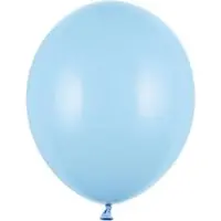 Party Deco Strong Balloons 12cm, Pastel Baby Blue (1 pkt / 100 pc.)