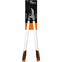 Neo Tools Amboss-Astschere, max Schnittdurchmesser 40 mm, Klingen mit Antihaftbeschichtung, Aluminiumgriffe, rutschfeste Griffe aus zwei Materialien, Ambossklinge für hartes und trockenes Holz