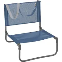 Lafuma CB Strandstuhl mit Cannage Phifertex blau/grau