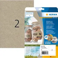Herma Graspapier Versandetiketten A4