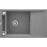 Deante 1-bowl magnetic granite sink with drainer