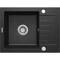 Deante 1-bowl granite sink with drainer