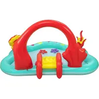 Bestway 91097 Disney Princess Little Mermaid 221x193x117 Cm Wasser-spiel-center