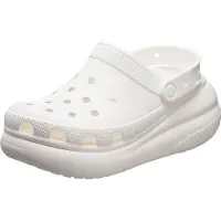Crocs Pantoletten Classic Crush Clog 207521 Weiß 38.5