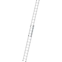 MUNK GmbH MUNK Aluminium-Schiebeleiter 2-teilig ohne Traverse 2x12 Sprossen