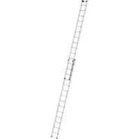 MUNK GmbH MUNK Aluminium-Schiebeleiter 2-teilig ohne Traverse 2x14 Sprossen