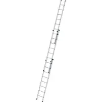 MUNK Günzburger Steigtechnik Sprossen-Schiebeleiter 3tlg. ohne Traverse 3 x 8 Sprossen - 020308