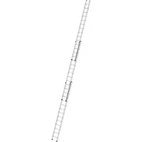 MUNK Günzburger Steigtechnik Sprossen-Schiebeleiter 3tlg. ohne Traverse 3 x 14 Sprossen - 020314