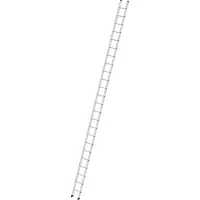 Munk Sprossen-Anlegeleiter 350mm breit ohne Traverse 24 Sprossen