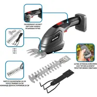 Graphite Rasentrimmer 3w1 Energie + 18V ohne Batterie