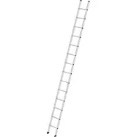 Munk Günzburger Steigtechnik Aluminium Anlegeleiter 5,3m, 14 Sprossen