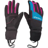 Camp - Handschuhe aus PrimaLoft - G Comp Warm Lady Black/Light Blue/Fuchsia für Damen - Größe S - schwarz