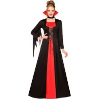 Amscan Klassisches Vampir Lady Damenkostüm