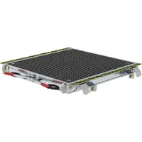 Munk Gleispodest fahrbar GFK Gitterrost