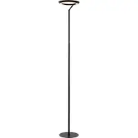 Lucide LED Deckenfluter Celeste, dimmbar, schwarz, für Wohn- / Esszimmer, Metall, Modern, LED Stehlampe