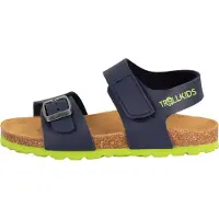 TROLLKIDS Sandale "KIDS BERGEN SANDAL", Mädchen, Gr. 29, blau (navy, grün), Synthetik, Schuhe Sandale
