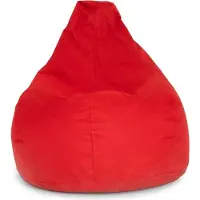 Hannah Home , Damla - Red, Sitzsack, Rot, 80 x 30 x 75 cm