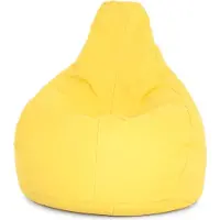 Hannah Home , Damla - Yellow, Sitzsack, Gelb, 80 x 30 x 75 cm