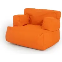 Hannah Home , Relax - Orange, Sitzsack, Orange, 80 x 30 x 80 cm