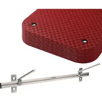 Sport-Thieme Gymnastikmatten-Set "Komfort", Rot