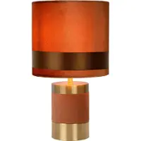 Lucide Design-Tischlampe Extravaganza Frizzle Braun