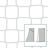 Sport-Thieme Kleinfeld-Fußballtornetz, Weiß, 5 mm