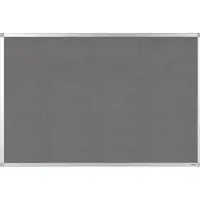 Viking Anschlagbrett Filz Grau 900 mm x 600 mm