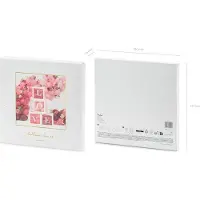 Party Deco Balloon boxes LOVE, 30x30 cm, white (1 pkt / 4 pc.)
