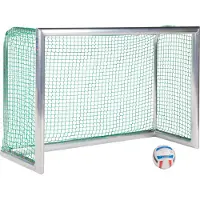 Sport-Thieme Mini-Fußballtor "Professional", Inkl. Netz, grün (MW 4,5 cm), 1,80x1,20 m, Tortiefe 0,70 m