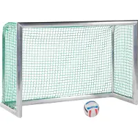 Sport-Thieme Mini-Trainingstor Professional Kompakt, Alu-Naturblank