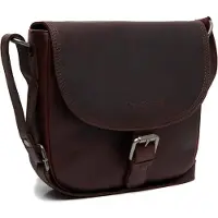 The Chesterfield Brand Umhängetasche Lucian Shoulderbag Brown dunkelbraun