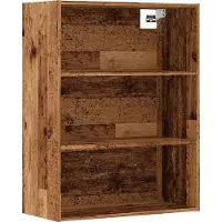 vidaXL Wandregal Altholz-Optik 69,5x32,5x90 cm