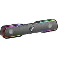 Mars Gaming MSBX, 10 W, 10 W, Schwarz, Verkabelt & Kabellos, 435 mm, 85 mm