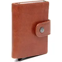 The Chesterfield Brand C08.0608 Leather Card Holder Novum Series Barrea cognac