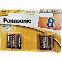 Panasonic Alkaline Power AAA-Batterien 8 Stück 1,5 V