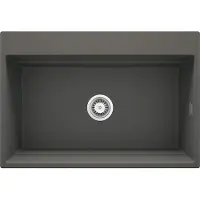 Deante Zrm_t10b Magnetische Granitspüle Mit 1 Becken