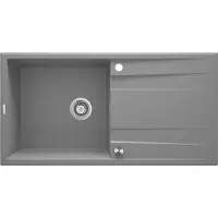 Deante 1-bowl granite sink with drainer