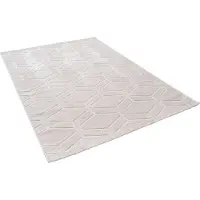 Pergamon In & Outdoor Teppich Flachgewebe Classy Creme Rauten, Größe:200x290 cm