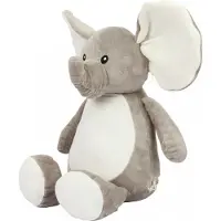 Mumbles MM558 | Zippie Elephant / Gr. L / Spielzeugsicherheitsnorm EN71 - Farbe: Grey - Größe: L