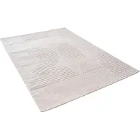 Pergamon In & Outdoor Teppich Flachgewebe Classy Creme Trend, Größe:200x290 cm