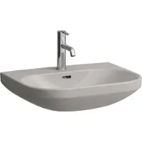 Laufen LUA Waschtisch, 1 Hahnloch, mit Überlauf, 600x460mm, H8110830371041, Farbe: Manhattan