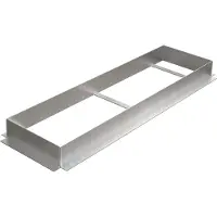Sport-Thieme Einbauwanne "Aluminium" für Absprungbalken, Wettkampf (B: 34 cm)