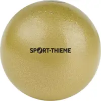 Sport-Thieme Wettkampf-Stoßkugel "Gusseisen", 7,26 kg, Gelb, ø 126 mm