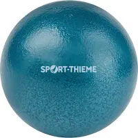 Sport-Thieme Wettkampf-Stoßkugel "Gusseisen", 6 kg, Blau, ø 119 mm