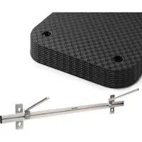 Sport-Thieme Gymnastikmatten-Set "Komfort", Schwarz