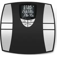 Champion Personenwaage Body Fat PV310 Schwarz/Silber
