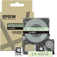 Epson Soft Green/Gray 12mm LK-4GAS