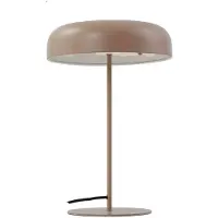 LINDBY Edion Tischleuchte Beige - , Edion, Beige, für Wohnzimmer, Metall, Modern